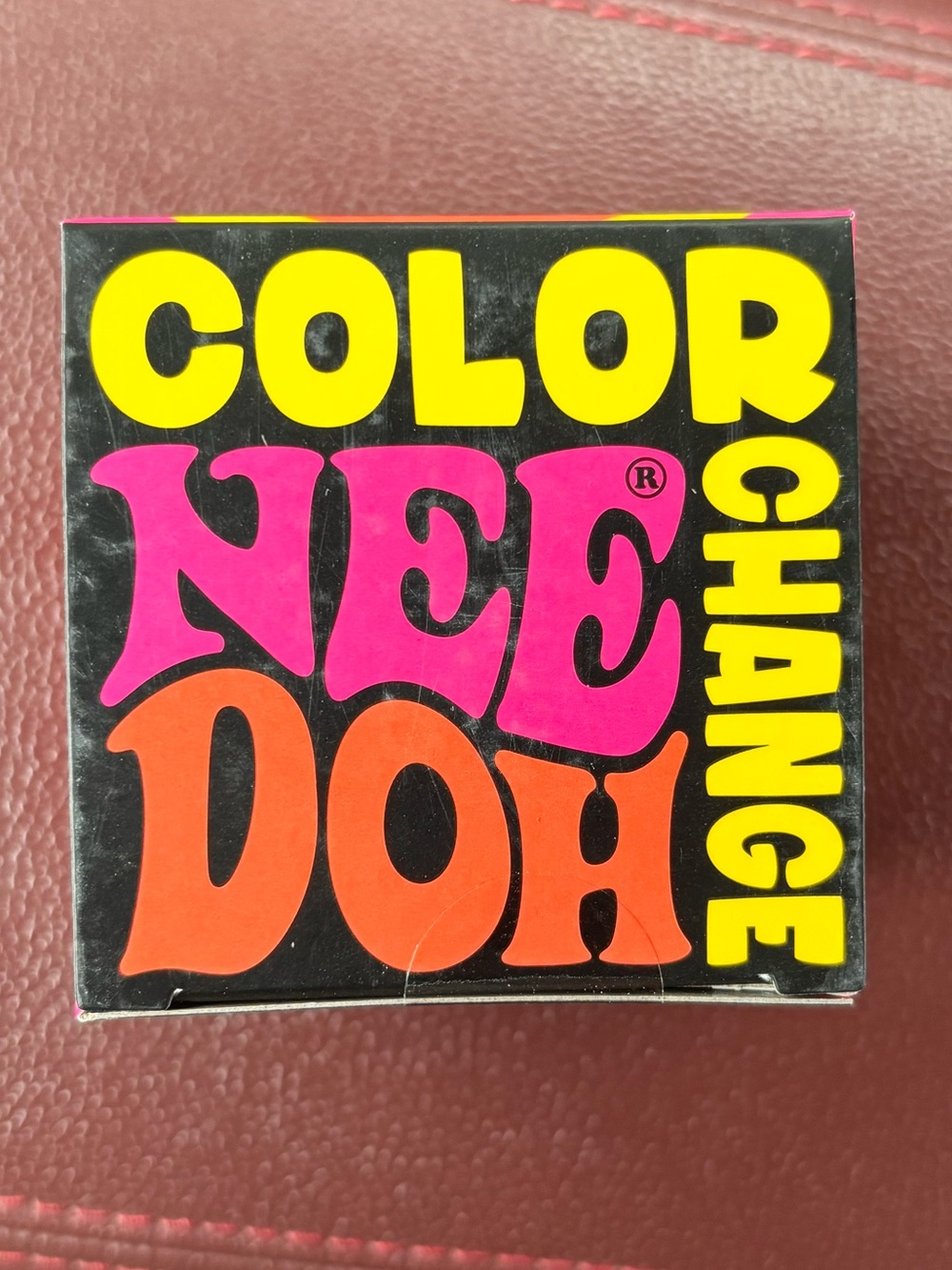 Nee Doh Color Change New in Box- Yellow